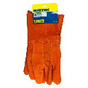 Guantes de Carnaza Largo/ Refuerzo en Palma / Resistente a Abrasión y Temperaturas Moderadas.