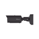 Cámara Bullet Plus de Red 2MP / AI 4X / Enfoque Automático / IR Inteligente / WDR 140dB / Tarjeta MicroSD hasta 256GB / IP67 / IK10 / Análisis de Video AI / Compresión H.265+