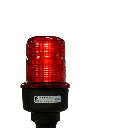 Luz de advertencia LED serie Streamline, 12- 48 Vcc, roja