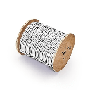 Carrete de 305 Metros (1000 Pies) / Cable de Cobre / 10 x 18 AWG / Plenum / Color Blanco / Blindado / Para Aplicaciones de Alarmas de Intrusión / Control de Acceso / Automatización / Interfonos y Tv Porteros