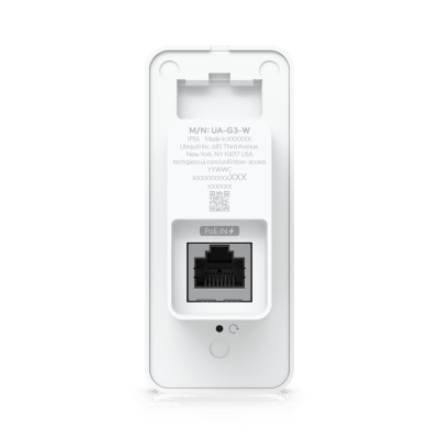 Lector de Acceso G3 Compacto con Soporte para NFC, App UniFi Identity y Touch Pass, Función de Salida por Proximidad, Resistencia IP55 y Alimentación PoE