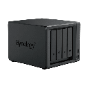 NAS DiskStation DS925+ | 4 Bahías | Expandible a 9 Bahías | 2 Puertos 2.5GbE | 2 Ranuras M.2 NVMe | AMD Ryzen V1500B | 4 GB DDR4 ECC | Hasta 565 MB/s Escritura Secuencial | Compatible con RAID | Synology DSM.