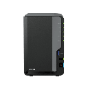 NAS DiskStation DS225+ | 2 Bahías | Intel Celeron J4125 | 2 GB DDR4 | Hasta 40 TB | Puertos 1GbE y 2.5GbE | USB 3.2 Gen 1 | Compatible con RAID | Synology DSM.