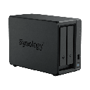 NAS Synology DiskStation DS725+ | 2 Bahías | Expandible hasta 7 Unidades | 2 Ranuras M.2 NVMe | Puerto 2.5GbE | Rendimiento 276 MB/s Lectura y 224 MB/s Escritura | Compatible con Unidad de Expansión DX525.