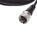 Montaje magnetico para antenas de 3/4" (Nmo), 5 m de cable RG-58A/U, conector UHF (PL-259) macho, diámetro de 5"