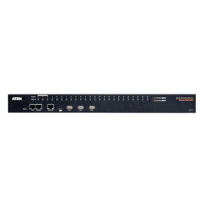 Servidor de Consola Serie 48 Puertos / Acceso Remoto Seguro In-Band y Out-of-Band / Dual Ethernet y Dual Power / Monitoreo Ambiental / FIPS 140-2