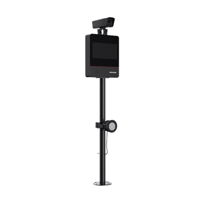 Kit ANPR / Cámara IP 2 Megapixel para Control de Acceso / Luz de Relleno Blanca + Pantalla de Visualización / Lente Motorizado 3.1 a 6 mm / Reconocimiento de Placas
