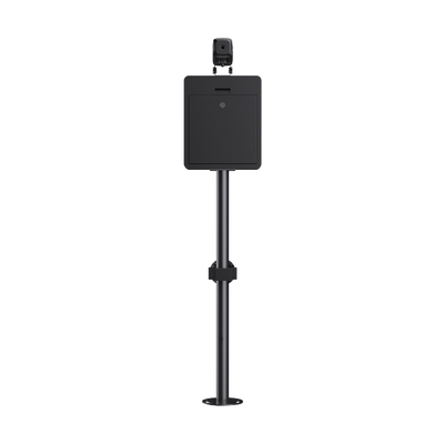 Kit ANPR / Cámara IP 2 Megapixel para Control de Acceso / Luz de Relleno Blanca + Pantalla de Visualización / Lente Motorizado 3.1 a 6 mm / Reconocimiento de Placas