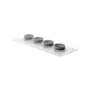 Placas Pasamuro con Capacidad de 4 Botas de 4