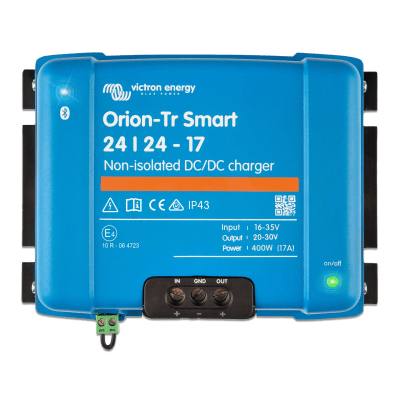 Orion-Tr 24/24-17A (400W) / Cargador de Baterías 24Vcc, 17A /  Para baterías de Plomo