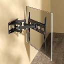 Montaje de Pared Universal Articulado para Monitores de 37 a 80" | Carga Máxima 40 Kg | Vesa  100 x 100 a 600 x 400| Fabricado en Acero