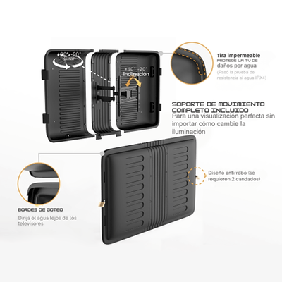 ENCLOSURE PARA PANTALLA HASTA 75" |  RESISTENTE  A INTEMPERIE MONTURA PARED | CAPACIDAD  DE CARGA MAX. 50 KG
