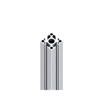 Accesorio_ Riel de Aluminio con longitud de  2380mm| Compatible con estructura para Videowall |  Diseño Modular |  Incluye Tapas de Riel