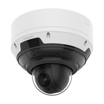 Camara AI 5MP 3CH Fija + 4MP 18x PTZ / Detección de Objetos (Persona/Vehículo/Matrícula) / IVA / IR 15 mts / Auto Calibración / Secure Element FIPS 140-3 Level3 / IP66 / PoE++