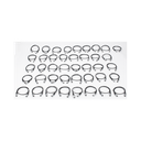 Kit de Refacciones/Accesorios para Paneles LED Hikvision de Renta 3.9mm / Compatible con Paneles de 500 mm x 500 mm