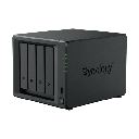 NAS Dispositivo de Protección de Datos Synology ActiveProtect DP340 | 14.5 TB de Capacidad de Copia de Seguridad | RAID 5 con 4 HDD de 8 TB | RAID 1 con 2 SSD de 400 GB | Puerto RJ-45 de 10 GbE | Protección contra Ransomware | Inmutabilidad