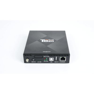 Reproductor Multimedia  TB20 Plus / Videowall LED1.3 MP / 32 GB Almacenamiento / Wi-Fi 2.4GHz / Ethernet Gigabit / Audio Estéreo / Android 10.0 / IP20