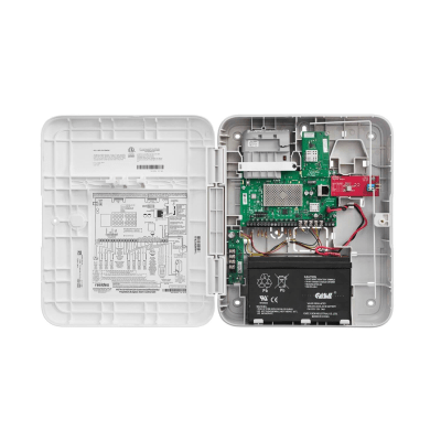 Panel de Control VISTAH3 / 64 Zonas / 8 Zonas Cableadas y 56 Inalámbricas / Compatible con PROSiX / 4 Ranuras de Expansión / Slot para Triple Comunicación IP-Celular-Wi-Fi / Integración Z-Wave por Modulo / Compatible con Total