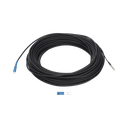 Rollo de Fibra Óptica Drop Redonda G657A2 Monomodo Simplex de 50 Metros (164 Pies) con Conectores SC/UPC-SC/UPC para Instalaciones Aéreas, Subterráneas o a la Intemperie