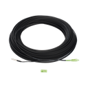 Rollo de Fibra Óptica Drop Redonda G657A2 Monomodo Simplex de 50 Metros (164 Pies) con Conectores SC/APC-SC/APC para Instalaciones Aéreas, Subterráneas o a la Intemperie