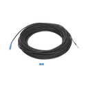 Rollo de Fibra Óptica Drop Redonda G657A2 Monomodo Simplex de 100 Metros (328.08 Pies) con Conectores SC/UPC-SC/UPC para Instalaciones Aéreas, Subterráneas o a la Intemperie