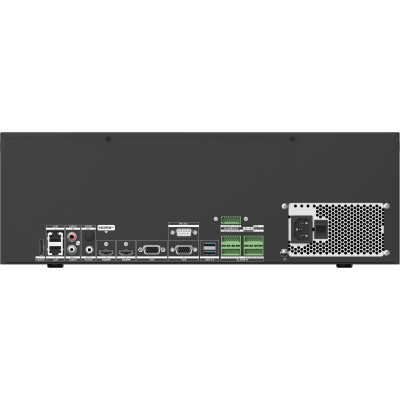 [AcuSeek] NVR 32 Megapixel (4K) / 64 Canales IP / AcuSense / ANPR / Conteo de Personas / Heat Map / 16 Bahías de Disco Duro / 2 Tarjetas de Red / Soporta RAID con Hot Swap / 2 HDMI en 8K / Soporta POS / Alarmas I/O / ACU