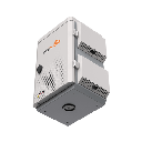 Gabinete de Acero Ventilado para Exterior con Rieles DIN y 4 Placas Laterales para Montaje de Equipos por Fuera