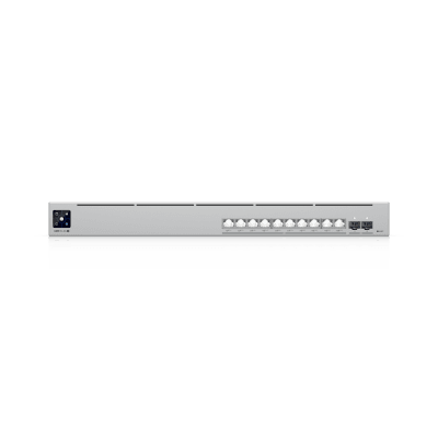 USW Pro XG 10 PoE Switch PoE+++ Capa 3 Etherlighting™ de 10 Puertos 10GbE (Todos PoE+++) y 2 Puertos SFP+ con Disponibilidad PoE de 400W