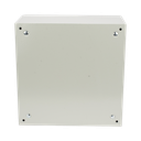 Gabinete de Acero IP66 Uso en Intemperie (400 x 400 x 200 mm) con Placa Trasera Interior de Metal y Compuerta Inferior Atornillable (Incluye Chapa y Llave PST407)