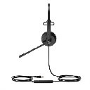 Diadema Alámbrica UH34 Mono de Yealink USB Compatible con Teléfonos IP y Computadoras.