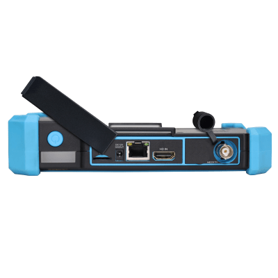 Tester de Vídeo | Prueba de Cámara Analógica | Prueba de Cámara IP | Prueba Audio por Coaxitron TVI/CVI/AHD | Soporta ONVIF| 8K/4k | H.264 y H.265 | Entrada VGA | Entrada HDMI | UTP/RJ45 TDR | Detecta y Analizar puertos LLDP/CD