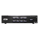Switcher HDMI a USB 4 Entradas | 4K@60 | USB-C Streaming | Audio Mixer | PiP/Chroma | Control App