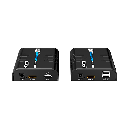 Extensor KVM HDMI 4K a 60 Hz | Transmisión hasta 120 mts con CAT6 | Resolución 4096x2160@60Hz | Ancho de Banda 18Gbps | HDCP1.4 y HDCP2.2 | Latencia 120~170ms | Conexión 1:1, 1:N, N:1, N:N