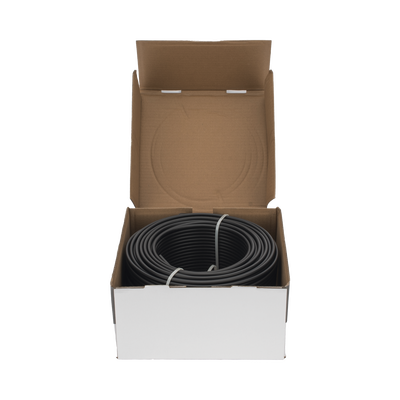 Cable Fotovoltaico Negro / Cobre Estañado / 4 mm² (12 AWG) / 2000V / Rollo de 100 m / / UL 4703 y TUV