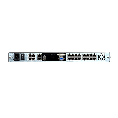 Consola KVM over IP | 16 Puertos | Dual Rail | 19” LCD | Dual NIC | Cat5 | Acceso Remoto
