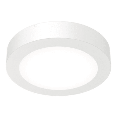 Luminaria LED de Montaje Superficial  / Perfil Ultra Bajo 1" / Instalación Directa en Cajas Eléctricas Estándar / 3 Tonos de Luz Seleccionables 3000K-4000K-5000K / 90 CRI Mínimo / 120V / Certificación Áreas H
