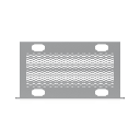 UACC Rack Shelf CLV – Charola 1 UR para montaje en rack, ideal para colocar equipos o accesorios que no cuentan con opción de montaje en rack