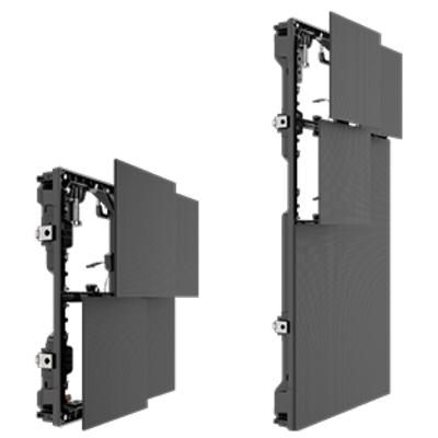 Gabinete LED para Videowall de Renta / Pitch 2.9 V2 / LED Negro / Resolución 168 X 168 / Tamaño 500 x 500 mm / Uso en Exterior