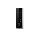 Teclado Esclavo con Lector de Tarjetas Virtuales Bluetooth y Códigos QR / Tarjetas MIFARE y PROX EM / Contraseñas / RS-485 Wiegand OSDP / Frecuencias 13.56 MHz y 125 KHz / Autenticación Tarjeta PIN QR Bluetooth / Táctil