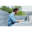 Diadema Inalambrica BH70-Mono-Teams USB C/A Optimizada para Microsoft Teams con Tecnología de Captura Precisa de Voz