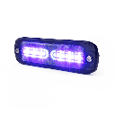 Luz direccional LEDs Ambar / Violeta para la detección materiales de alta visibilidad