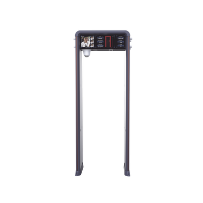 Arco Detector de Metales con Cámara 4MP y Doble Pantalla 7" y 29" / Hasta 72 Zonas Configurable / Tecnología Anti-Interferencia y Sensibilidad de Última Generación / Conteo de Personas y Alarmas