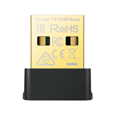 Mini Adaptador USB inalámbrico doble banda AC 600 Mbps, antena onmidireccional.