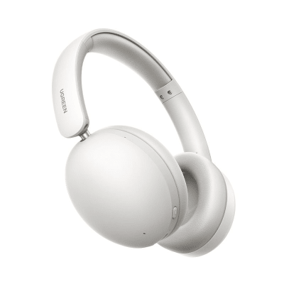 Auriculares Inalámbricos UGREEN HiTune Max2 / Bluetooth 5.4 / Latencia Ultra Baja 0.06s / Autonomía 80 Horas / Carga Rápida 5 Minutos para 5 Horas / Códecs AAC-SBC / Estuche de Carga con Batería 600mAh
