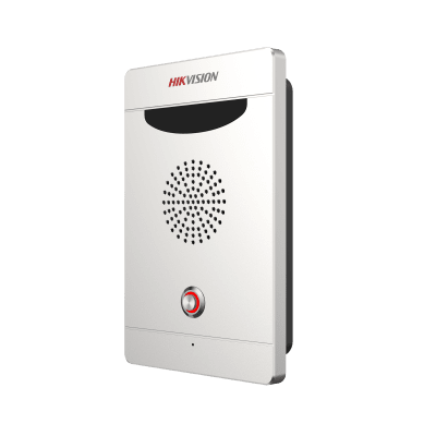 Estación de Alarma de Pánico / Audio Bidireccional / Altavoz 3W Integrado / Micrófono Omnidireccional / 2 Entradas y 2 Salidas de Alarma / IP65 IK08 / Montaje Pared y Empotrado / Exterior Aluminio