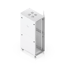 UACC Rack Cabinet 42U (600 × 1000 mm) – Gabinete de Piso Totalmente Ensamblado con Ventiladores Integrados, Paneles Removibles, Ruedas con Seguro y Puerta Frontal Perforada para Óptimo Flujo de Aire