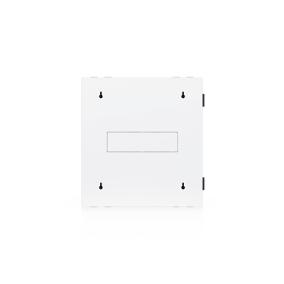 UACC Rack Cabinet 12U (600 x 703 mm) - Gabinete Cerrado para Montaje en Pared con Puerta Frontal Perforada, Puerta Trasera Abatible (Swing-Out) y Paneles Laterales Removibles con Llave