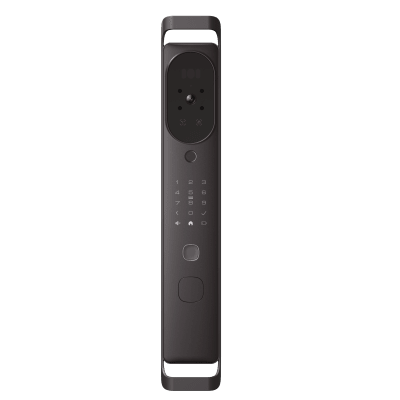 Cerradura Inteligente Multibiométrica / Reconocimiento Facial + Venas Palma + Huella Digital / Teclado Numérico + Tarjetas IC + NFC / Pantalla HD 4.5 Pulgadas / Batería Doble 4000mAh + 2500mAh / Conexión WiFi 2.4GHz / App Smart