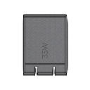 Cargador PRO USB-A / USB-C a C / Tecnología GaN (Nitruro de Galio / Fast-Charging / Potencia 60W / Velocidad Transferencia 480 Mbps / Material Silicona No Tóxica / Conector Aluminio Anodizado