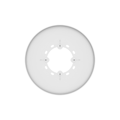Cubierta de Montaje Policarbonato Blanco para camara PNM-C16013RVQ / Compatible con SBP-250WMW_SBP-400WMW / 4 Agujeros de Montaje 5 mm / Paquete 5 Piezas
